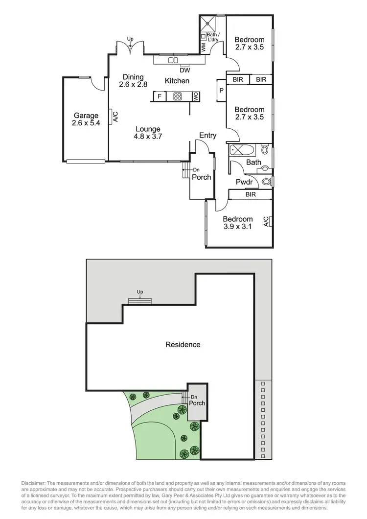 Floorplan of Homely unit listing, 4/5-7 Hartley Avenue, Caulfield VIC 3162