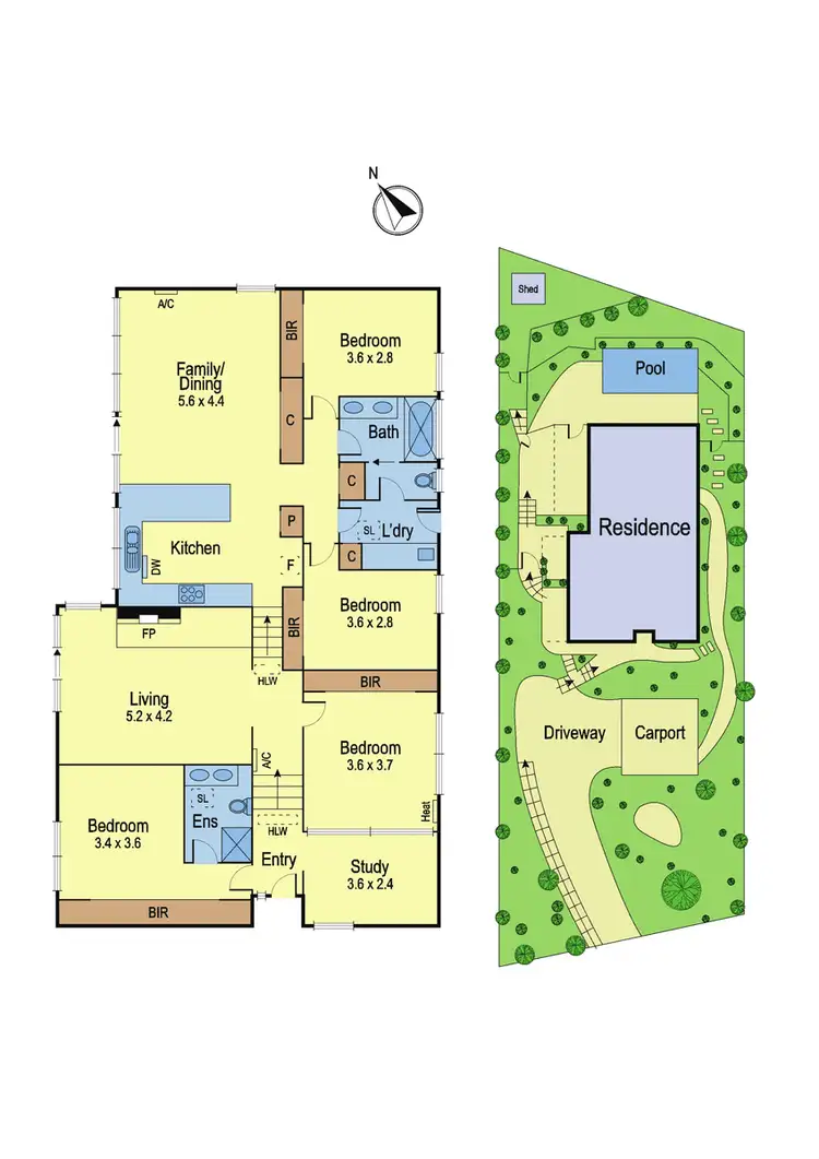 Floorplan of Homely house listing, 26 Allison Crescent, Eltham North VIC 3095
