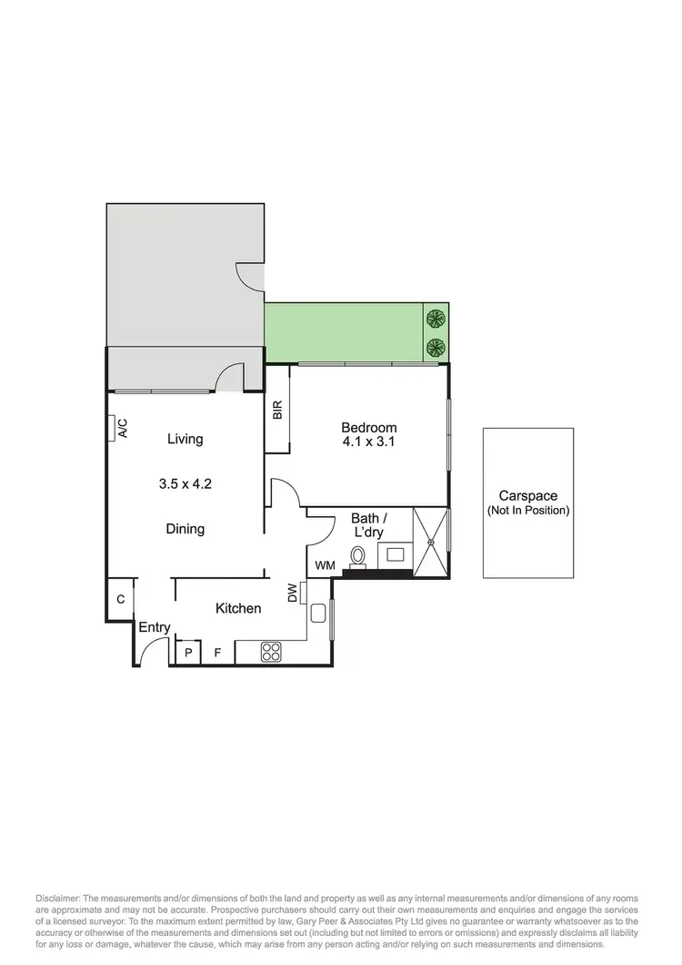 Floorplan of Homely apartment listing, 2/209 Dandenong Road, Windsor VIC 3181