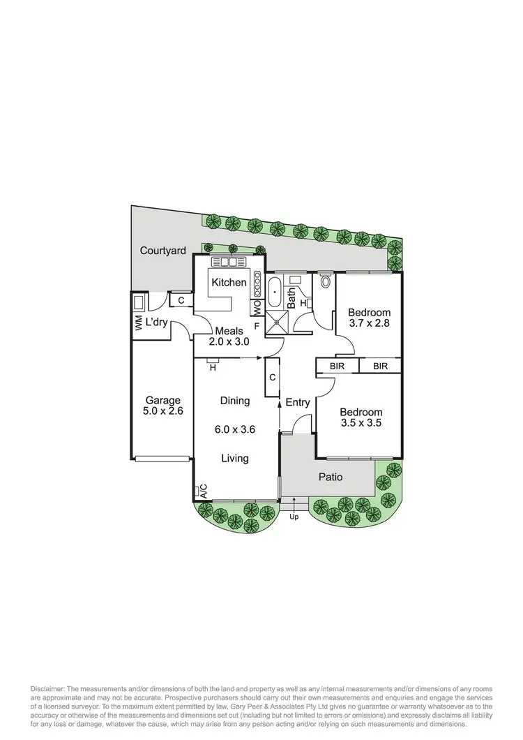Floorplan of Homely unit listing, 4/24 Griffiths Street, Caulfield South VIC 3162