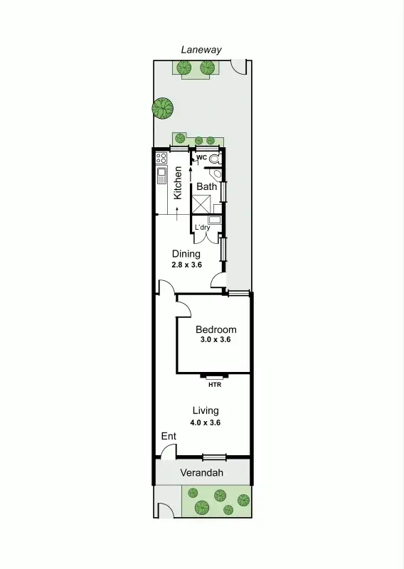 Floorplan of Homely house listing, 110 Raglan Street, Port Melbourne VIC 3207