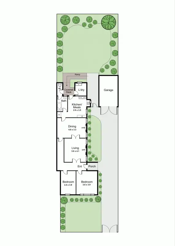 Floorplan of Homely house listing, 5 Sydney Street, Murrumbeena VIC 3163