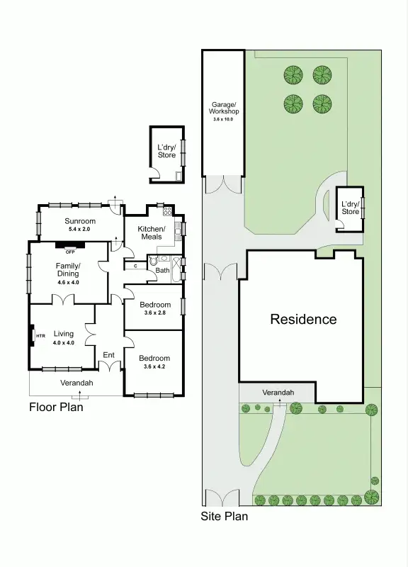 Floorplan of Homely house listing, 58 Shepparson Avenue, Carnegie VIC 3163