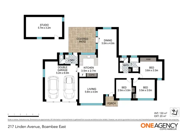 Floorplan of Homely house listing, 217 Linden Avenue, Boambee East NSW 2452