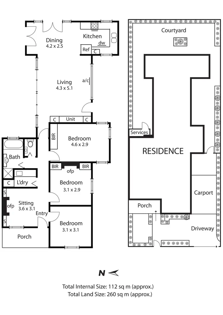 Floorplan of Homely house listing, 16 Selwyn Street, Brighton VIC 3186