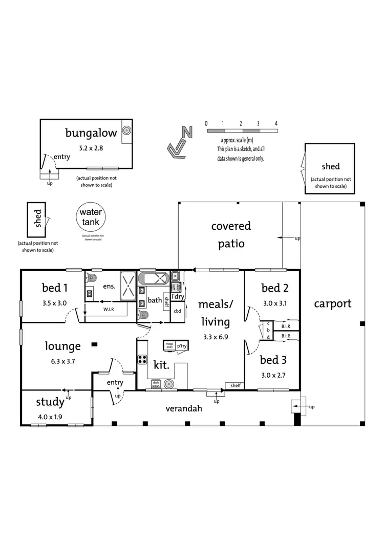 Floorplan of Homely house listing, 6 Anaba Court, Mooroolbark VIC 3138