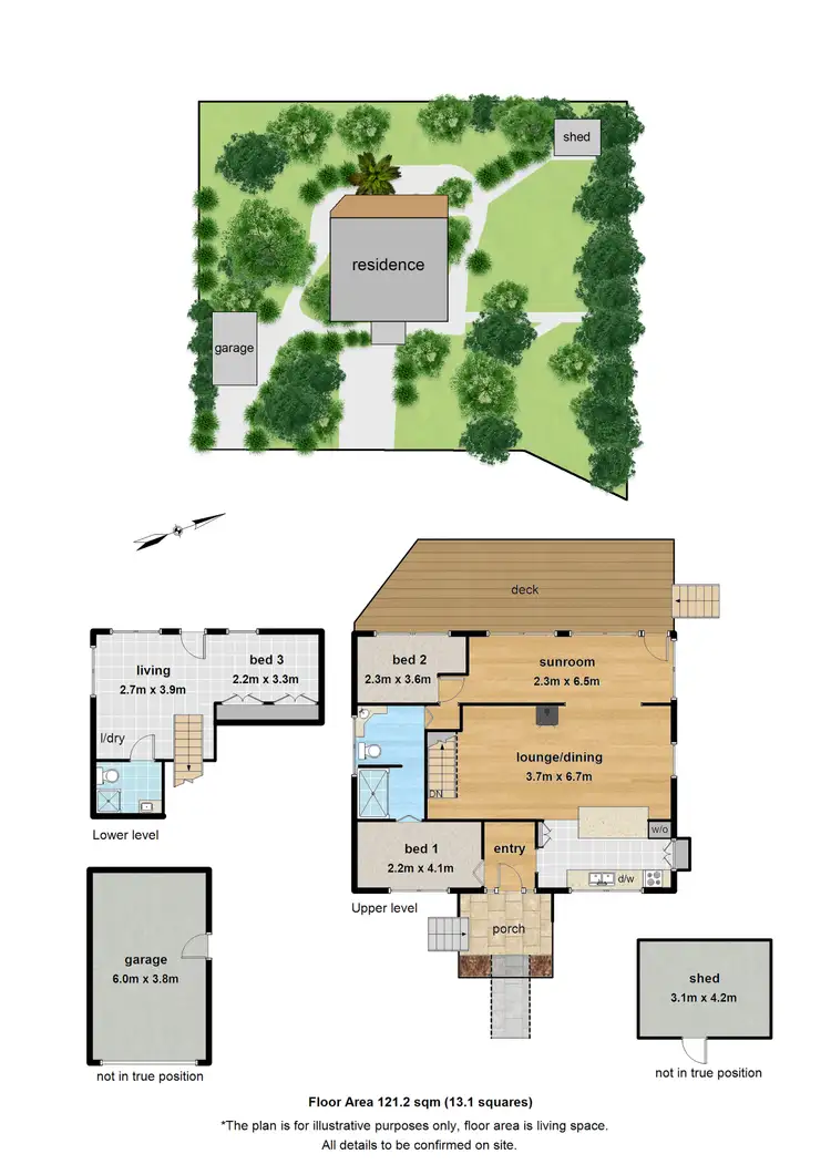 Floorplan of Homely house listing, 15 Old Monbulk Road, Belgrave VIC 3160
