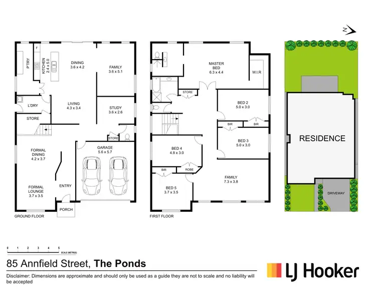 Floorplan of Homely house listing, 85 Annfield Street, The Ponds NSW 2769