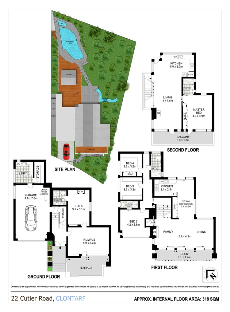 Floorplan of Homely house listing, 22 Cutler Road, Clontarf NSW 2093