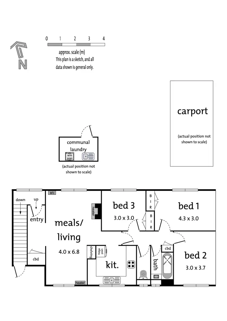 Floorplan of Homely apartment listing, 6/596-598 Middleborough Road, Blackburn North VIC 3130