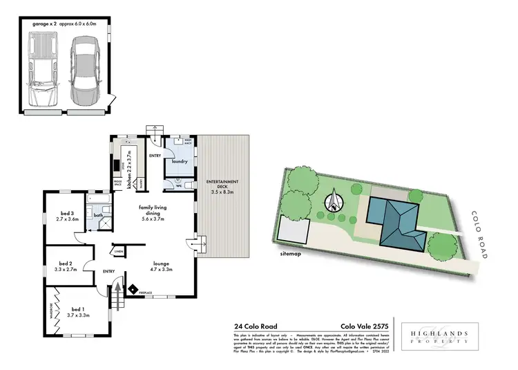 Floorplan of Homely house listing, 24 Colo Road, Colo Vale NSW 2575