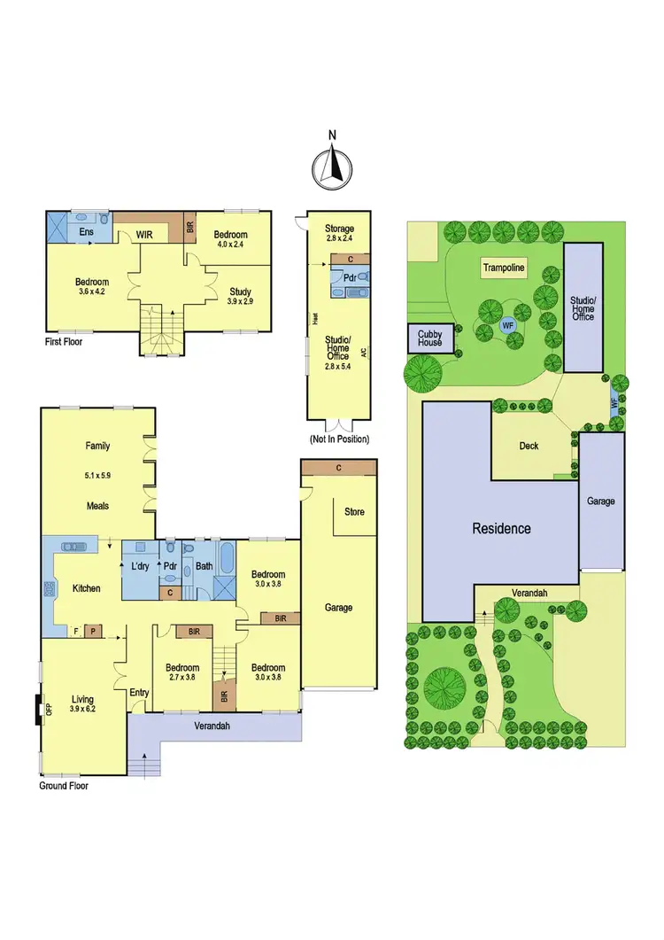 Floorplan of Homely house listing, 121 Pitt Street, Eltham VIC 3095