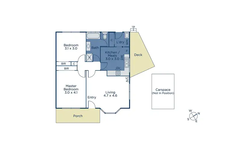 Floorplan of Homely unit listing, 6/15 Wickham Avenue, Forest Hill VIC 3131