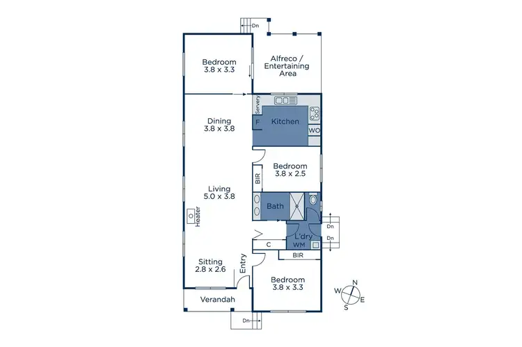 Floorplan of Homely house listing, 9A Wendover Avenue, Bayswater North VIC 3153