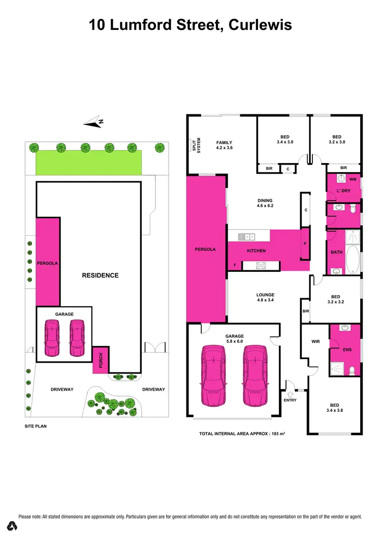 Floorplan of Homely house listing, 10 Lumford Street, Curlewis VIC 3222