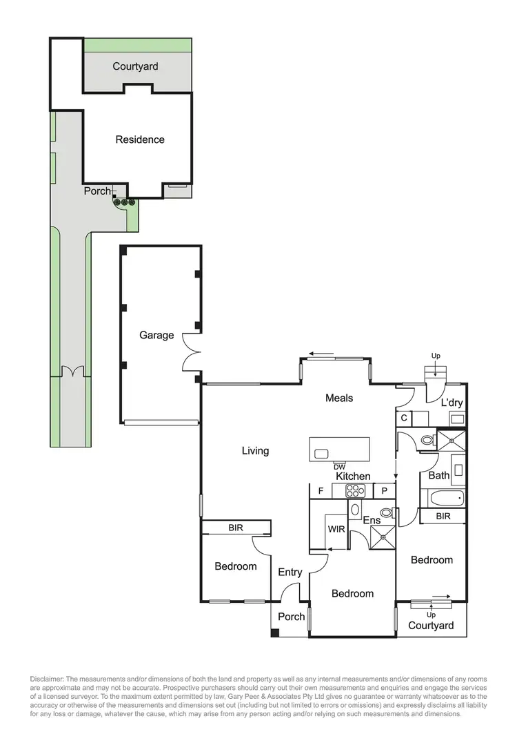 Floorplan of Homely townhouse listing, 37A Bealiba Road, Caulfield South VIC 3162