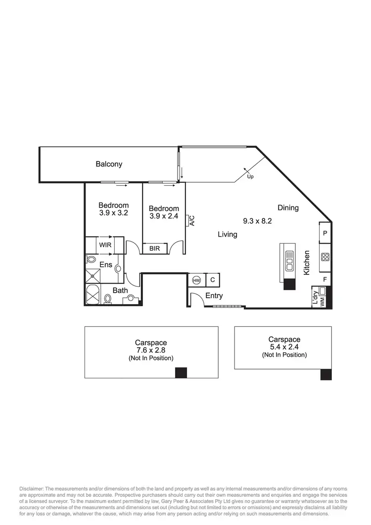 Floorplan of Homely apartment listing, 6/347 Beaconsfield Parade, St Kilda West VIC 3182