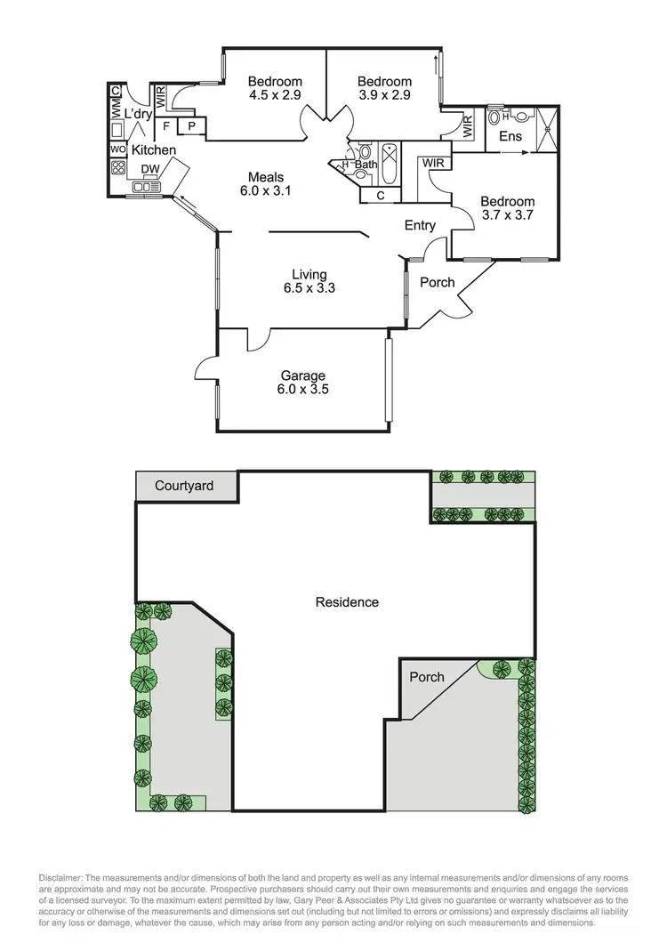 Floorplan of Homely unit listing, 3/8 Wanalta Road, Carnegie VIC 3163