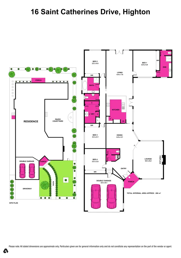 Floorplan of Homely house listing, 16 St Catherines Drive, Highton VIC 3216
