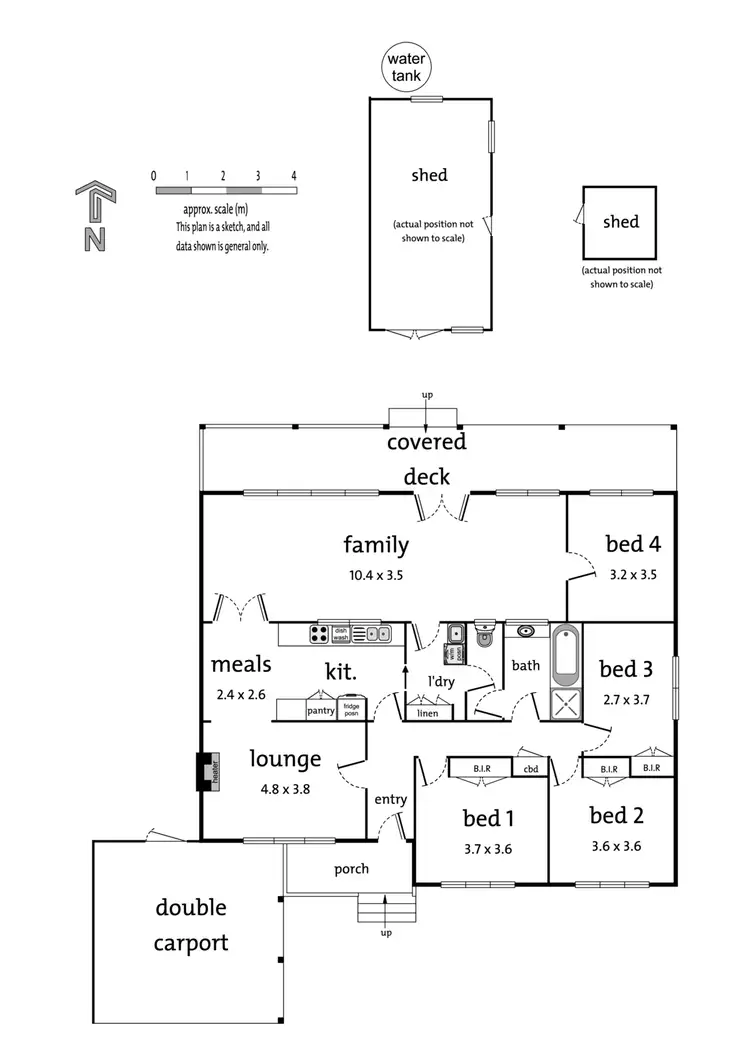 Floorplan of Homely house listing, 28 Edna Street, Heathmont VIC 3135