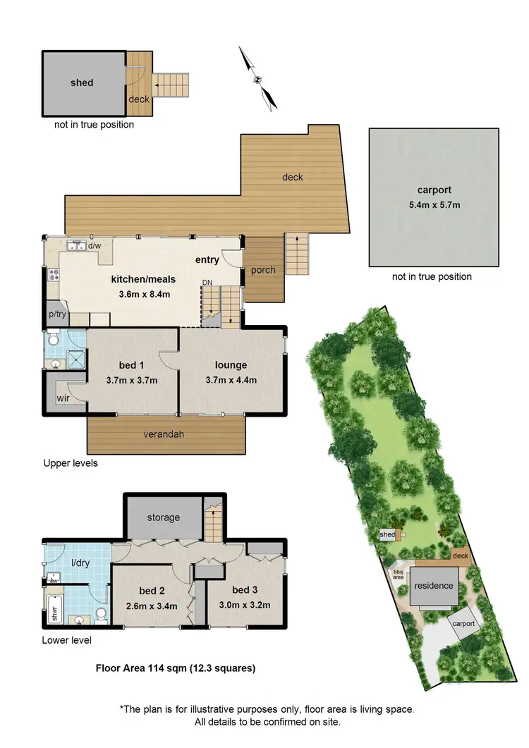 Floorplan of Homely house listing, 52 McNicol Road, Belgrave VIC 3160