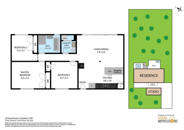 Floorplan of Homely house listing, 29 Hazel Street, Cockatoo VIC 3781