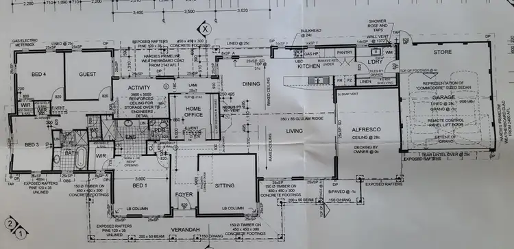 Floorplan of Homely house listing, 15 Hutt Drive, Dalyellup WA 6230