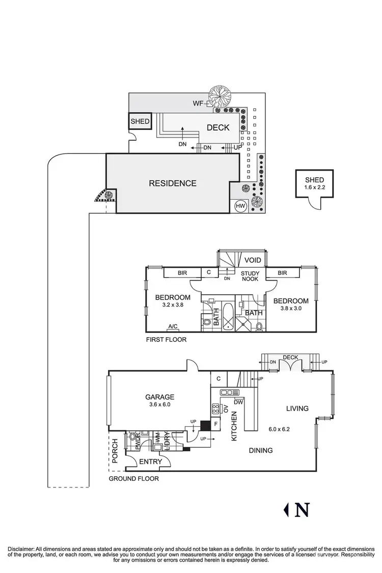 Floorplan of Homely townhouse listing, 8/37 Wooddale Grove, Donvale VIC 3111