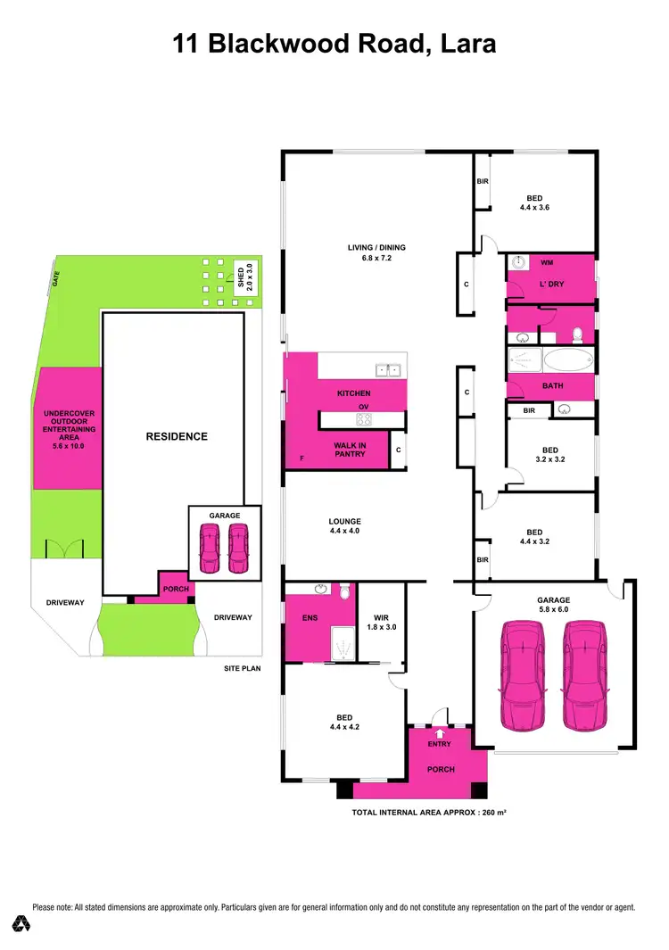 Floorplan of Homely house listing, 11 Blackwood Road, Lara VIC 3212