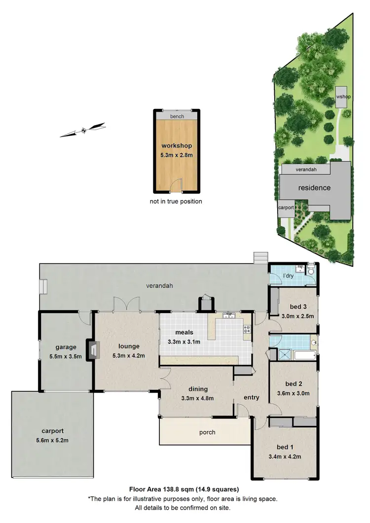 Floorplan of Homely house listing, 144 Belgrave Hallam Road, Belgrave South VIC 3160
