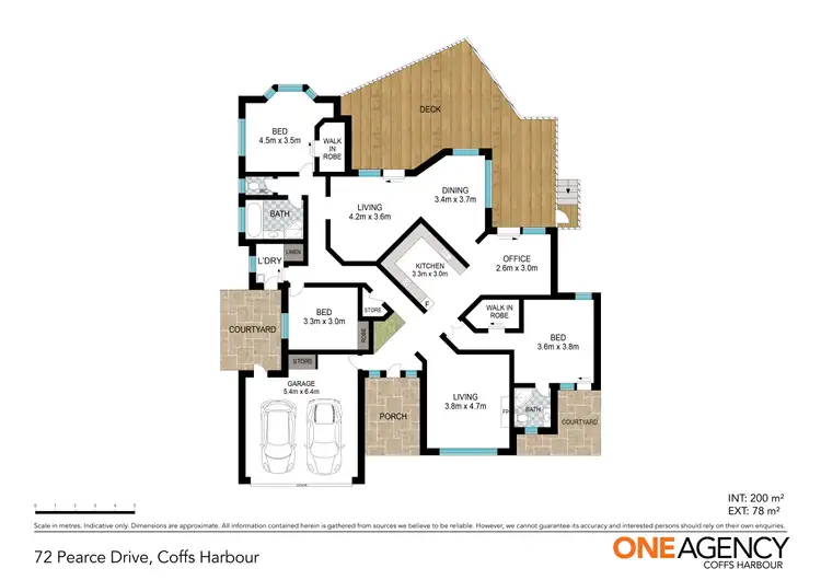 Floorplan of Homely house listing, 601/1 Pearce Drive, Coffs Harbour NSW 2450