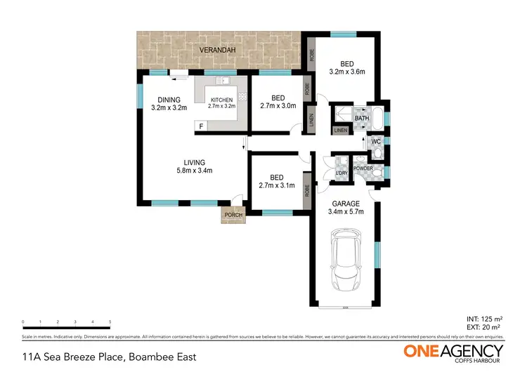 Floorplan of Homely house listing, 11A Sea Breeze Place, Boambee East NSW 2452