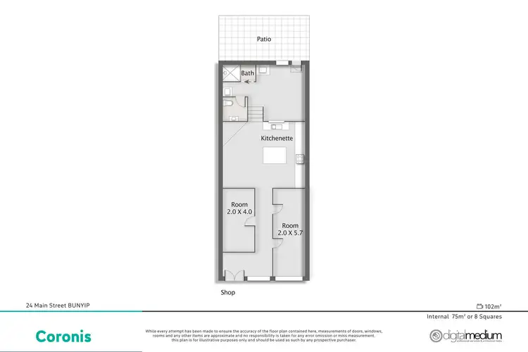 Floorplan of Homely other listing, 24 Main Street, Bunyip VIC 3815
