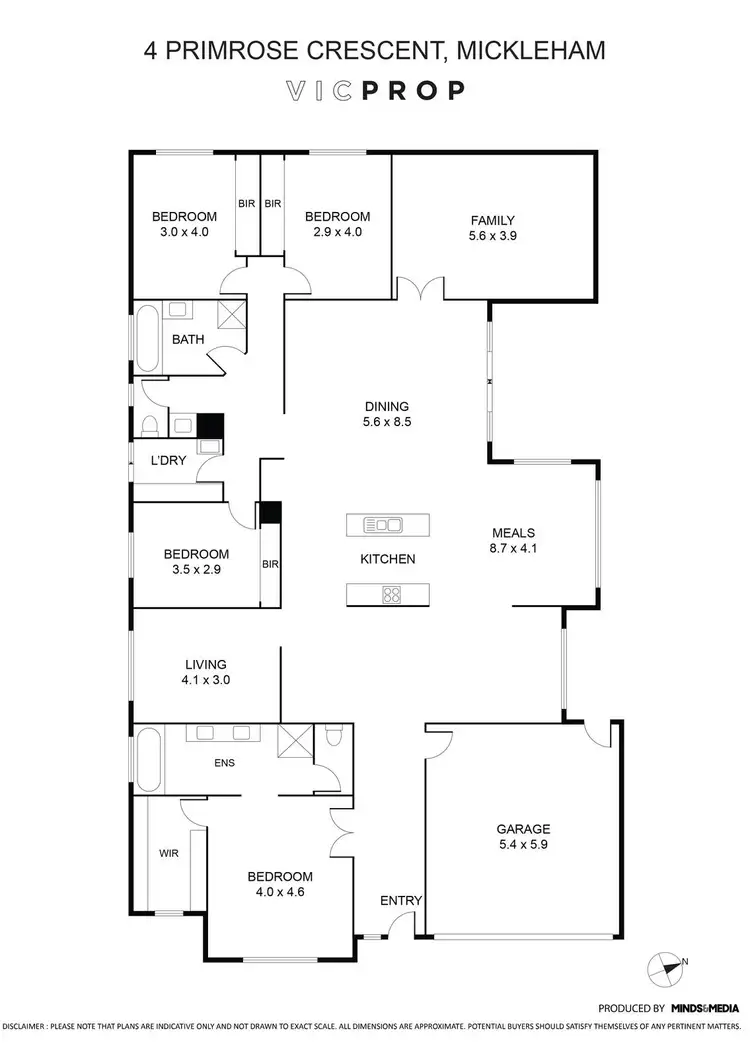 Floorplan of Homely house listing, 418/1 Primrose Crescent, Mickleham VIC 3064