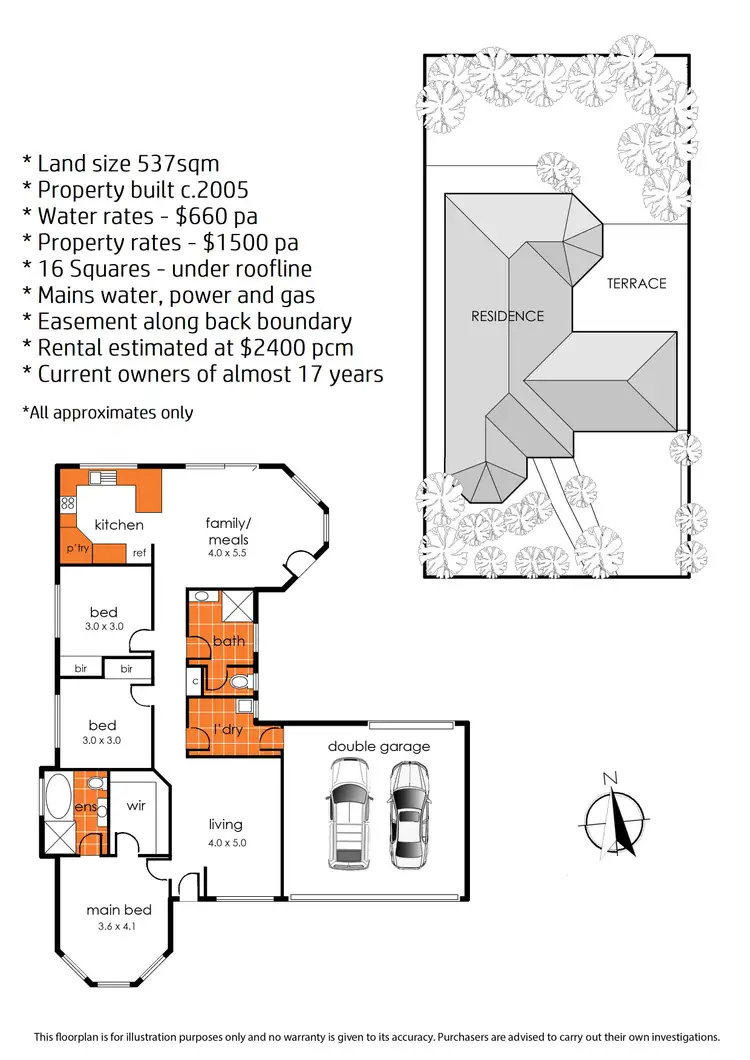 Floorplan of Homely house listing, 2 Elle Way, Tyabb VIC 3913