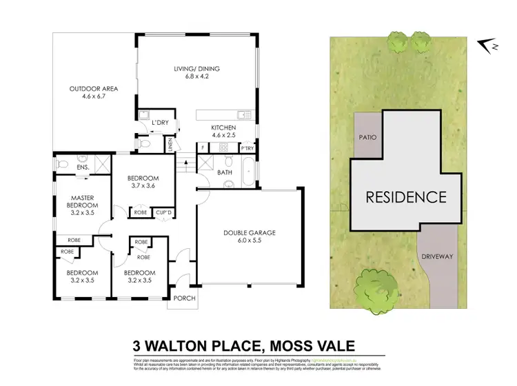 Floorplan of Homely house listing, 3 Walton Place, Moss Vale NSW 2577