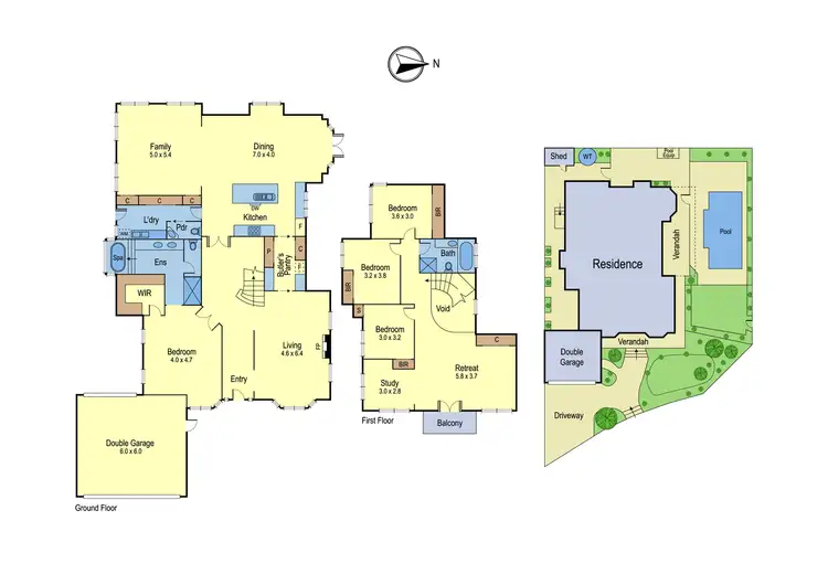 Floorplan of Homely house listing, 1 Bodkin Avenue, Bundoora VIC 3083
