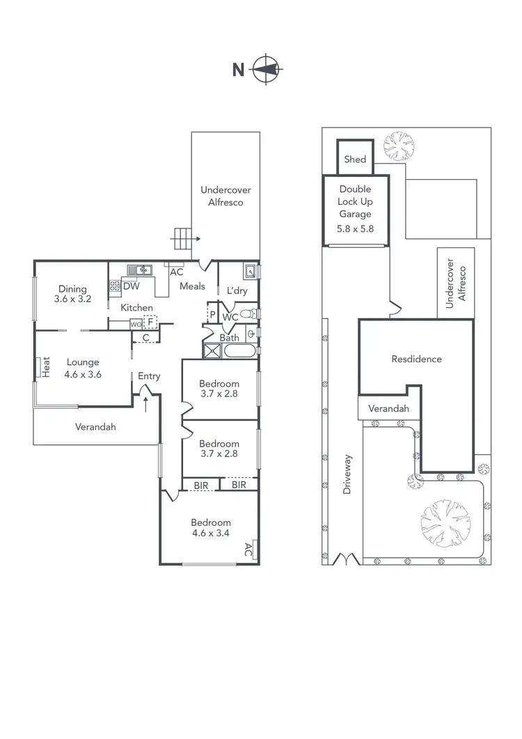 Floorplan of Homely house listing, 374 Chesterville Road, Bentleigh East VIC 3165