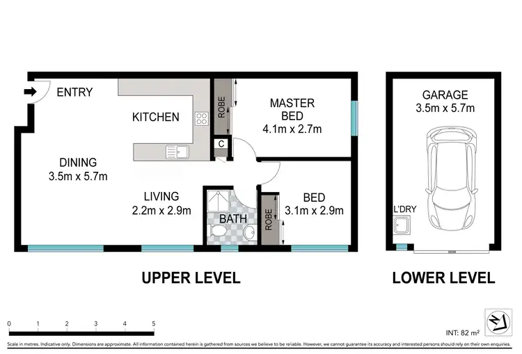 Floorplan of Homely unit listing, 5/40 Keating Street, Indooroopilly QLD 4068