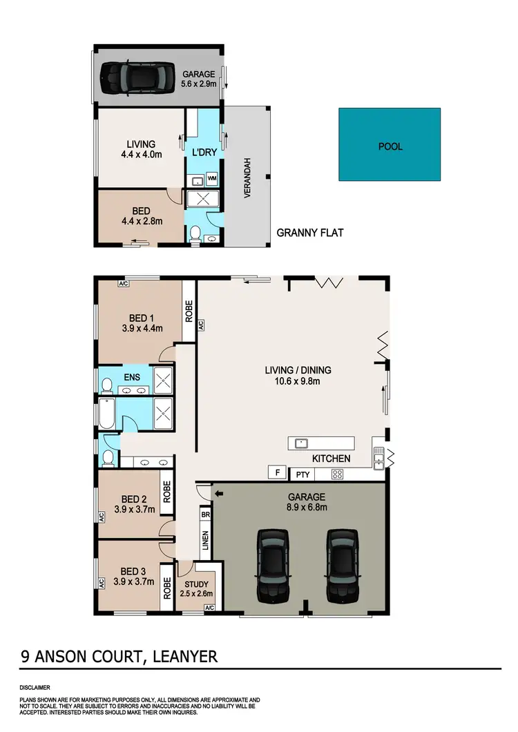 Floorplan of Homely house listing, 9 Anson Court, Leanyer NT 812