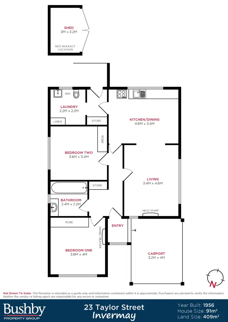 Floorplan of Homely house listing, 23 Taylor Street, Invermay TAS 7248