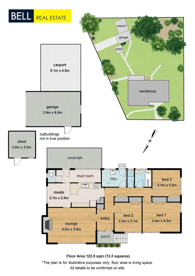 Floorplan of Homely house listing, 1A Gear Avenue, Mount Evelyn VIC 3796
