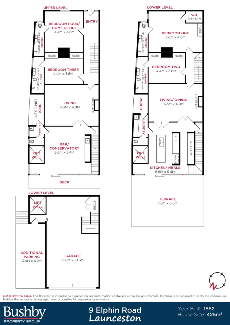 Floorplan of Homely house listing, 9 Elphin Road, Launceston TAS 7250