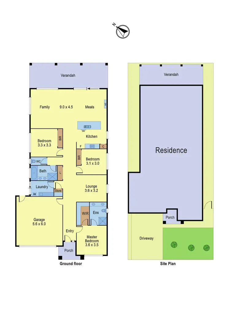 Floorplan of Homely house listing, 9 Wistow Chase, Wollert VIC 3750