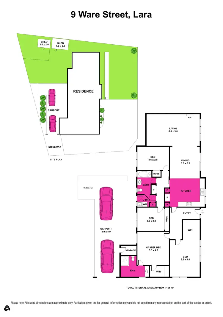 Floorplan of Homely house listing, 9 Ware Street, Lara VIC 3212