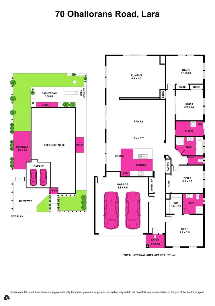 Floorplan of Homely house listing, 70 Ohallorans Road, Lara VIC 3212