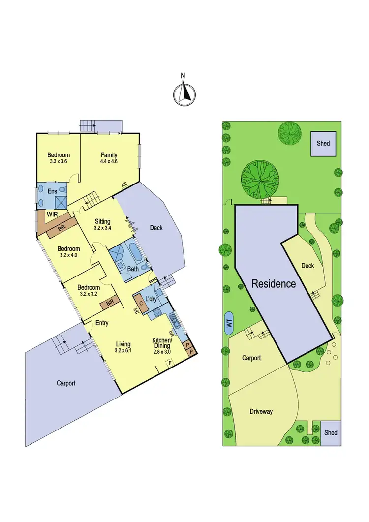 Floorplan of Homely house listing, 111 Yallambie Road, Macleod VIC 3085