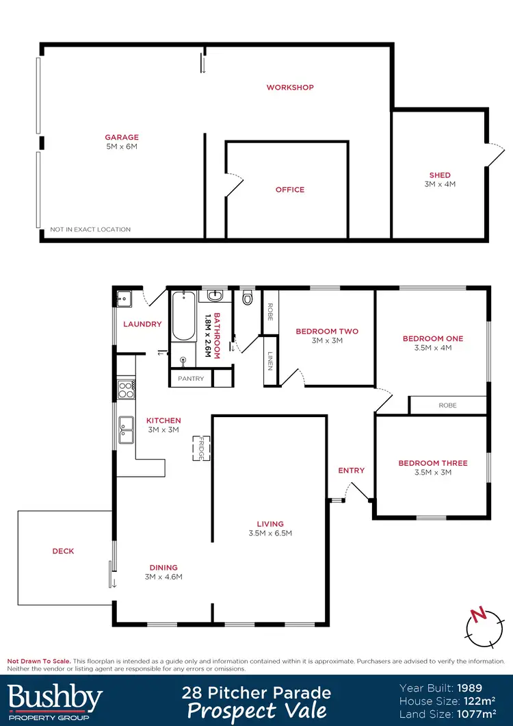 Floorplan of Homely house listing, 28 Pitcher Parade, Prospect Vale TAS 7250