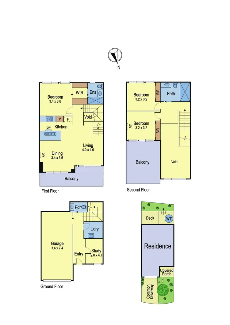 Floorplan of Homely unit listing, 12/68 Diamond Creek Road, Greensborough VIC 3088