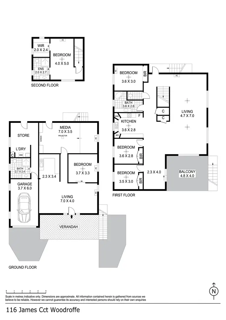 Floorplan of Homely house listing, 116 James Circuit, Woodroffe NT 830